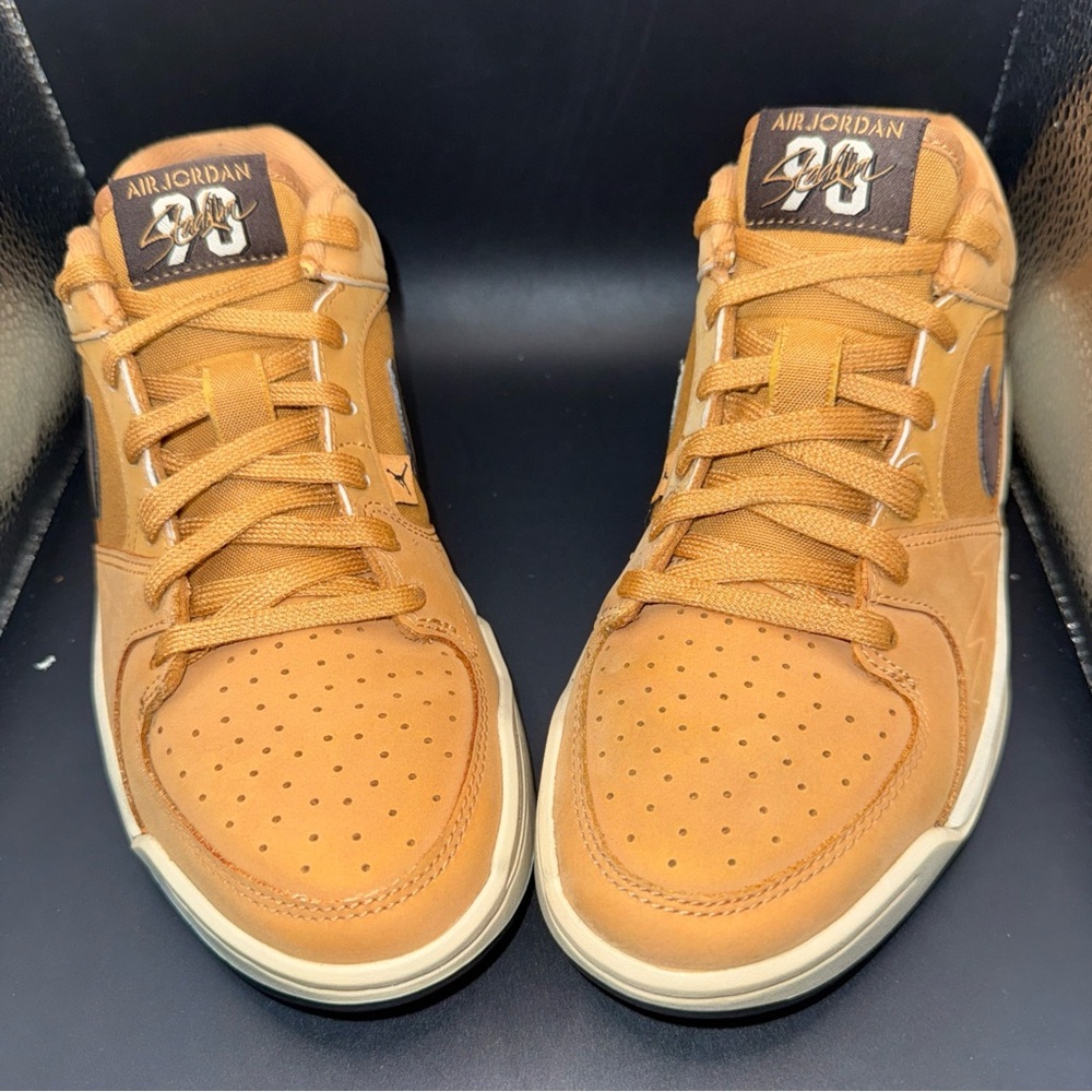 Size 5.5Y - Jordan Stadium 90 GS ‘Flax’, DX4399-202, Clean, No Box, Excellent